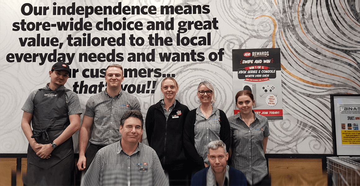 Spano's IGA Robina Team Photo 1