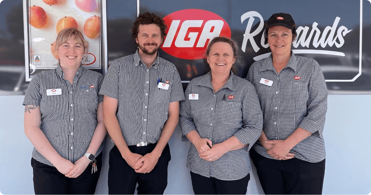 Spano's IGA Stanthorpe About Team Photo